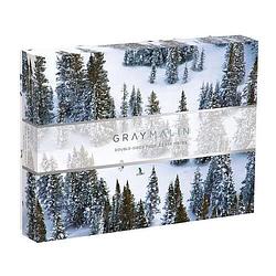 Foto van Gray malin the snow two-sided puzzle - puzzel;puzzel (9780735357228)
