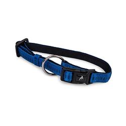 Foto van Dierenbenodigdheden vadigran halsband hond nylon soft grip blauw 50-65cmx25mm