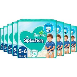 Foto van Pampers - splashers - wegwerpbare zwemluiers - maat 5/6 - 80 stuks