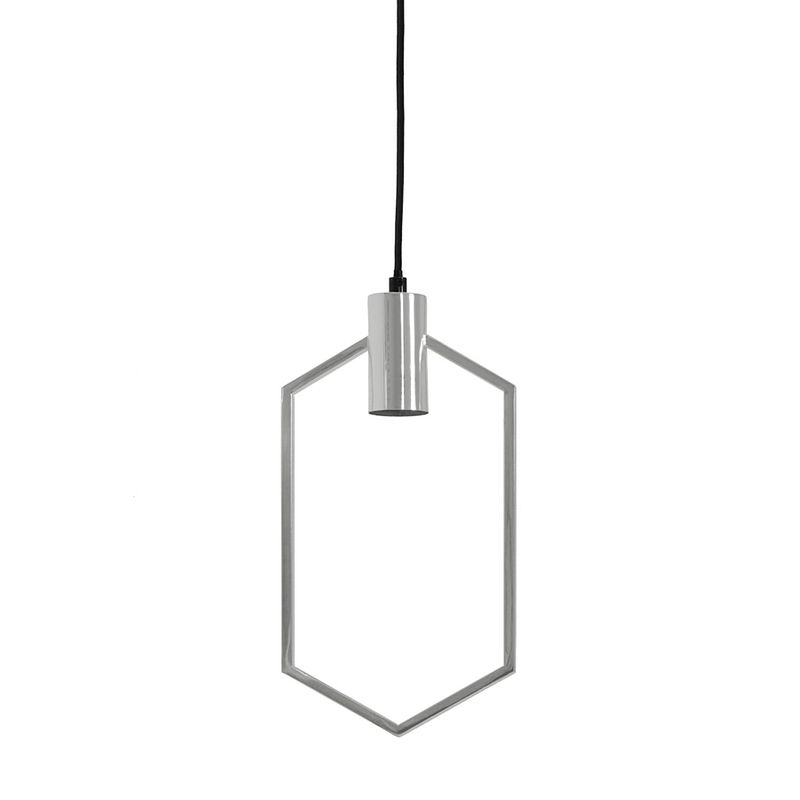 Foto van Light & living - hanglamp aina - 20x5x40 - zilver