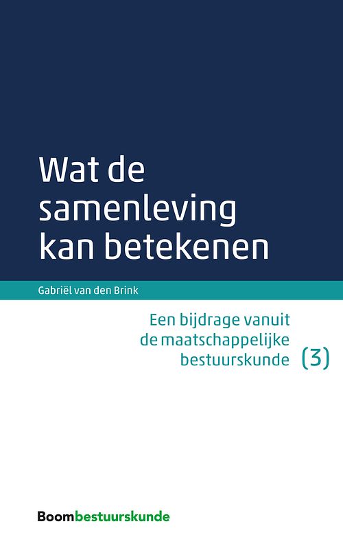 Foto van Wat de samenleving kan betekenen - gabriël van den brink - ebook (9789462744639)