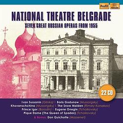 Foto van National theatre belgrade - seven great russian op - cd (0881488190403)