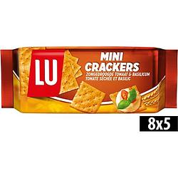 Foto van Lu mini crackers zongedroogde tomaat & basilicum 8 stuks 250g bij jumbo