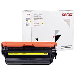 Foto van Xerox everyday toner single vervangt hp 655a (cf452a) geel 10500 bladzijden compatibel toner