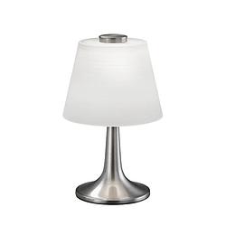 Foto van Moderne tafellamp monti - metaal - grijs