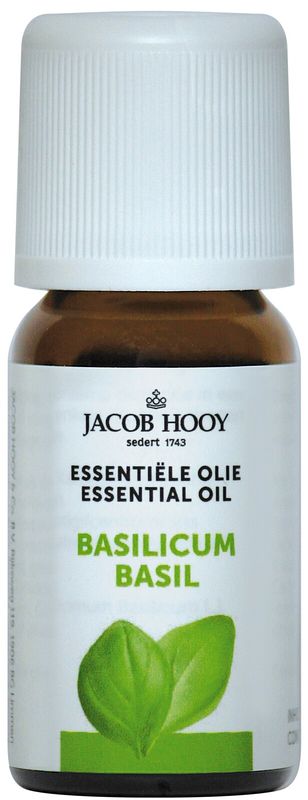 Foto van Jacob hooy essentiële olie basilicum