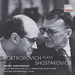 Foto van Rostropovich plays shostakovich - cd (0099925410124)