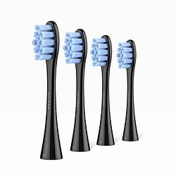 Foto van Oclean standard clean opzetstukjes voor elektrische tandenborstel - 2 stuks - zwart
