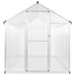 Foto van The living store broeikas - dubbelwandig polycarbonaat - 8 m² - uv-bestendig