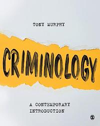 Foto van Criminology - tony murphy - paperback (9781526411419)