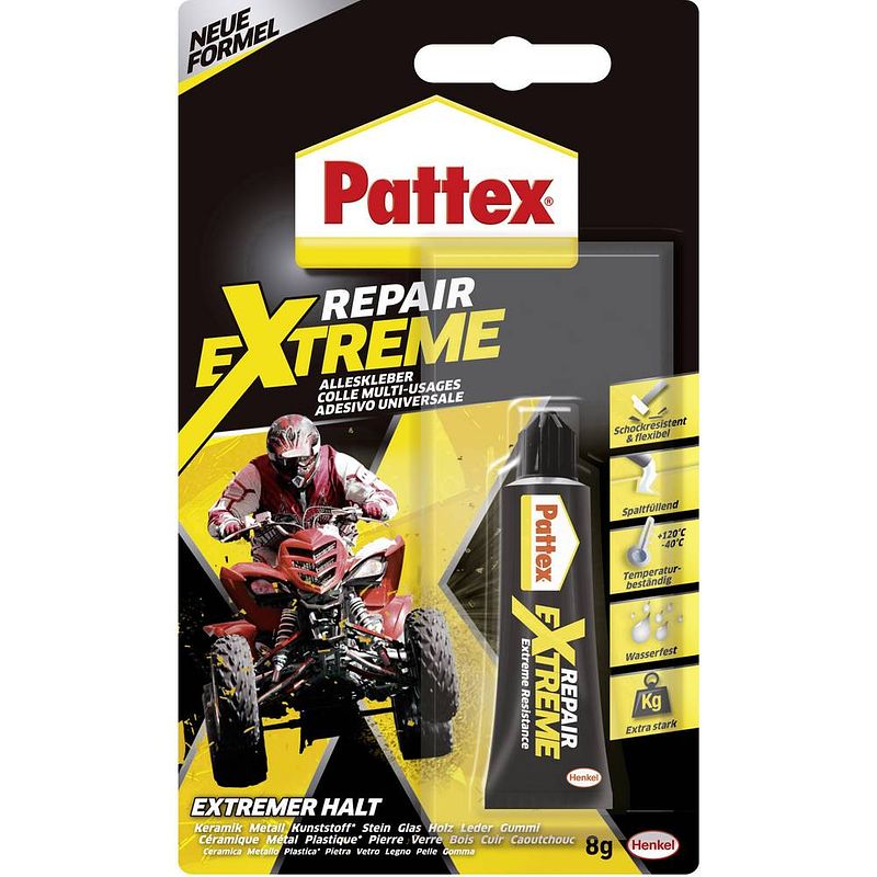 Foto van Pattex prxg8 100% repair gel 8 g