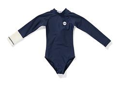 Foto van Tenue soleil uv swimsuit blauw 8-10 jaar