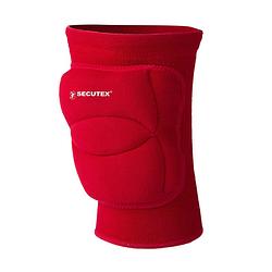 Foto van Secutex kniebeschermers unisex rood 2 stuks maat xs