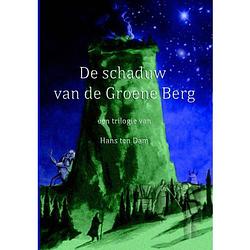 Foto van De schaduw van de groene berg