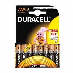 Foto van Duracell duralock batterijen - 8 pack aaa