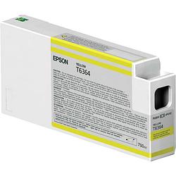 Foto van Epson inkt t6364 origineel geel c13t636400