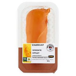 Foto van Jumbo scharrelkip gerookte kipfilet ca. 160g