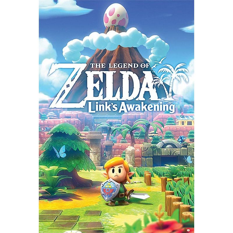 Foto van Pyramid the legend of zelda links awakening poster 61x91,5cm