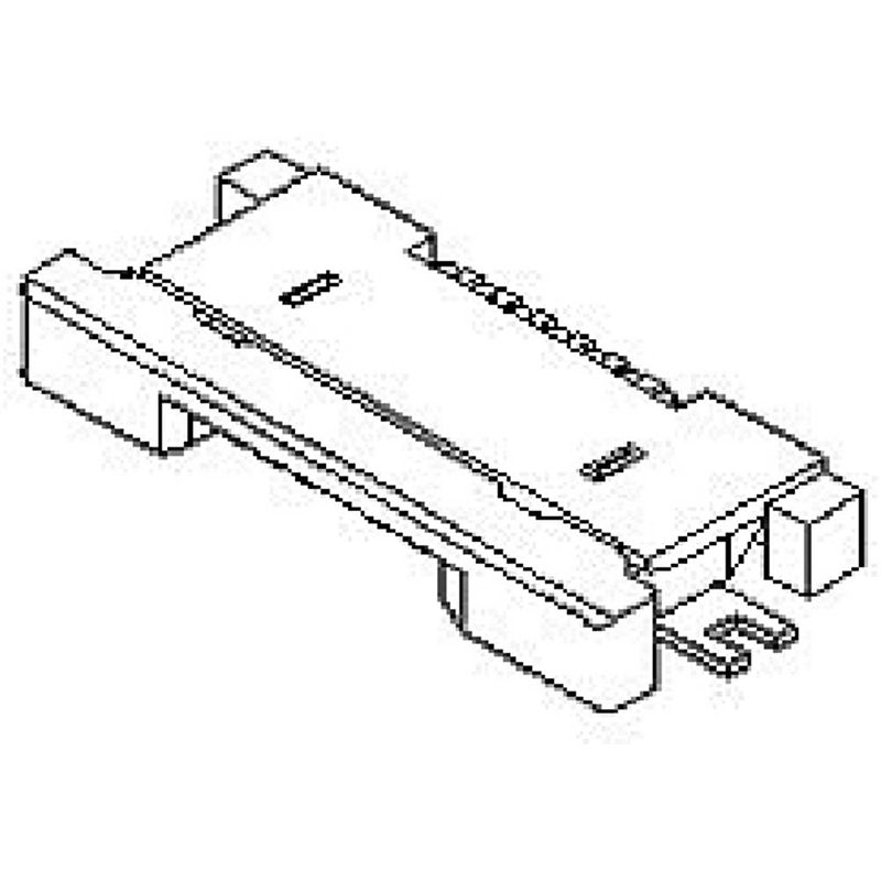 Foto van Molex 545480471 ffc/fpc-aansluiting totaal aantal polen: 4 rastermaat: 0.5 mm inhoud: 1 stuk(s) tape on full reel