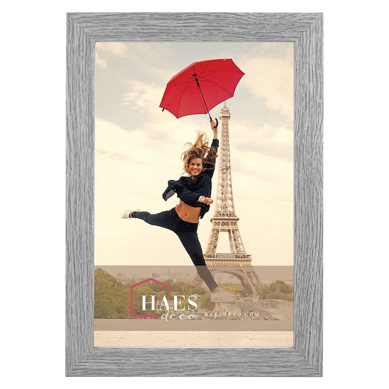 Foto van Haes deco - houten fotolijst paris vintage grijs 20x30 -sp001202