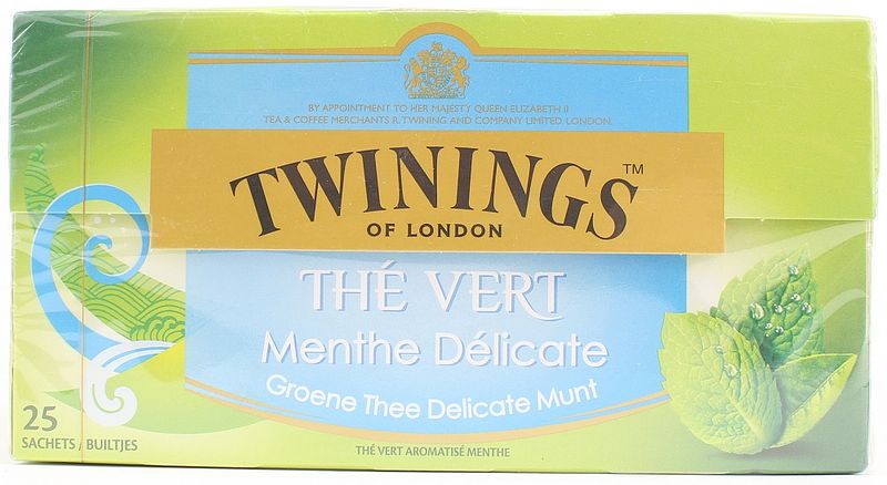 Foto van Twinings groene thee delicate munt