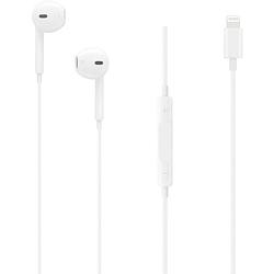Foto van Apple earpods lightning connector earpods kabel stereo wit headset