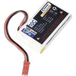 Foto van Conrad energy lipo accupack 3.7 v 1000 mah aantal cellen: 1 10 c softcase bec-bus