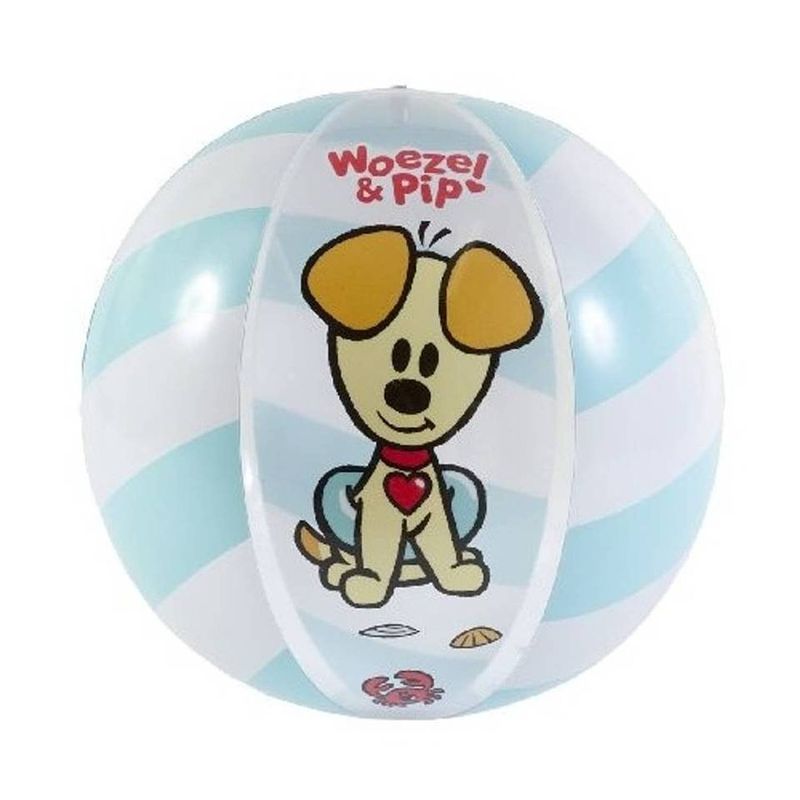 Foto van Rubo toys woezel en pip strandbal diameter 50 cm