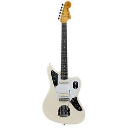 Foto van Fender johnny marr jaguar olympic white rw