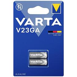 Foto van Varta alkaline special v23ga bli 2 speciale batterij 23a alkaline 12 v 50 mah 2 stuk(s)