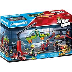 Foto van Playmobil stunt show lucht stuntshow servicestation - 70834