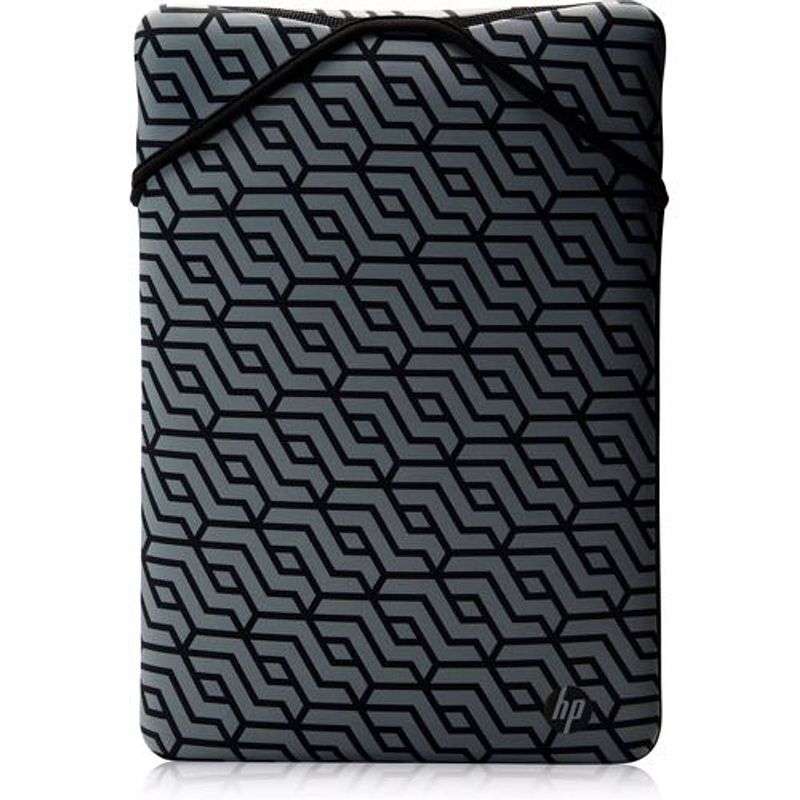 Foto van Hp laptop sleeve reversible 15.6"" (zwart/geo)