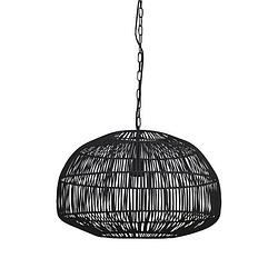 Foto van Light & living - hanglamp temari - 57x57x40 - zwart