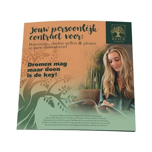 Foto van Het persoonlijk contract/beloftenboekje - jedid-jah vellekoop-bertram - paperback (9789083066509)