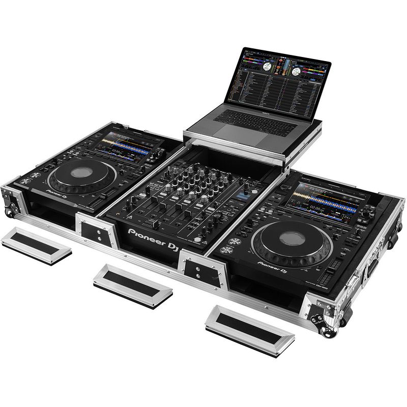 Foto van Odyssey fzgs12cdjwxd2 koffer voor 12 inch dj-mixer en mediaspelers