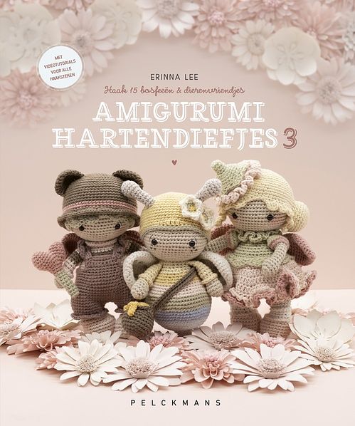 Foto van Amigurumi hartendiefjes - 3 - erinna lee - ebook