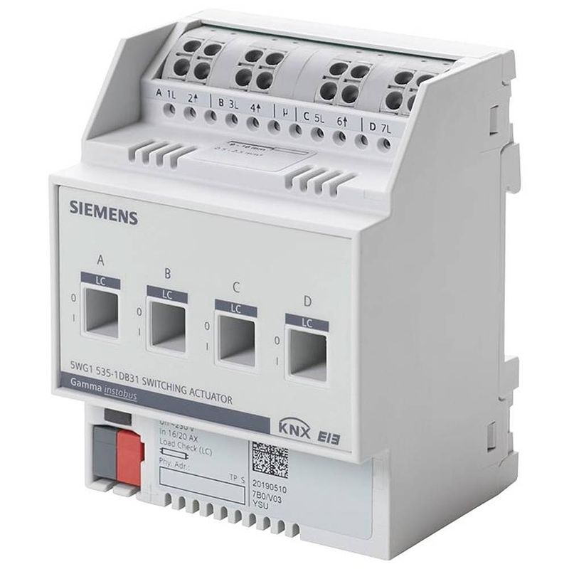 Foto van Siemens 5wg15351db31 schakelactor 5wg1535-1db31