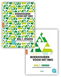 Foto van Boekhouden voor het hbo deel 1. theorie- en opgavenboek - gerard van heeswijk - paperback (9789024427468)