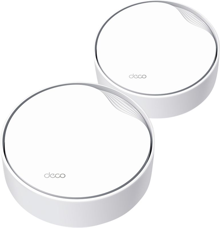 Foto van Tp-link deco x50 mesh wifi 6 poe 2-pack