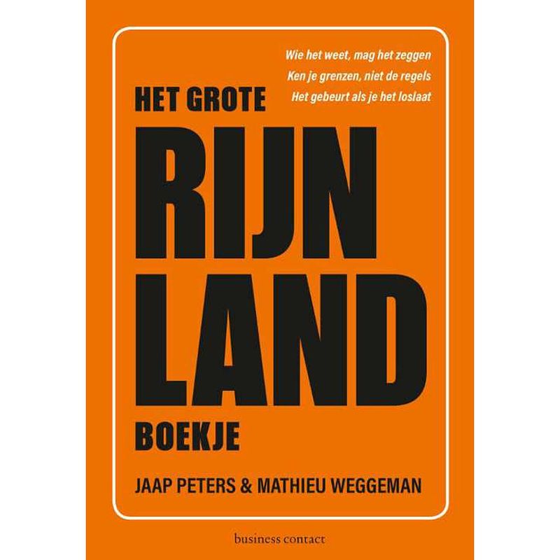 Foto van Het grote rijnlandboekje