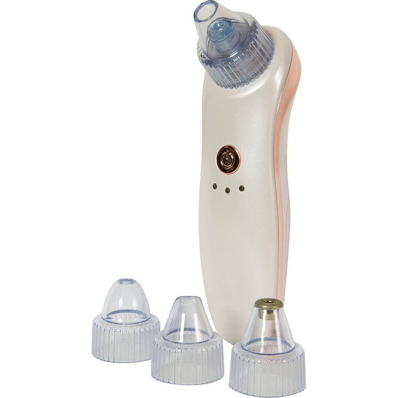 Foto van Peach beauty blackhead remover vacuum - verwijder mee eters - inclusief 4 opzetstukken