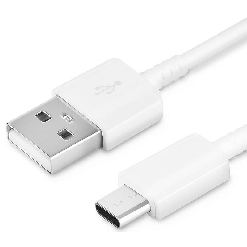 Foto van Samsung laad+datakabel usb-a(m) - usb-c(m) 1,2m wit