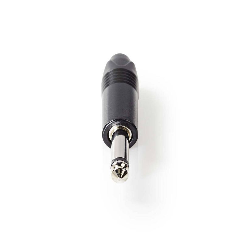 Foto van Nedis 6,35 mm audioconnector - cotp23900bk - zwart