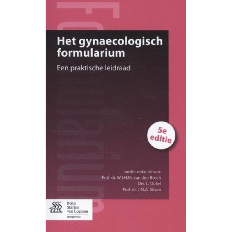 Foto van Het gynaecologisch formularium