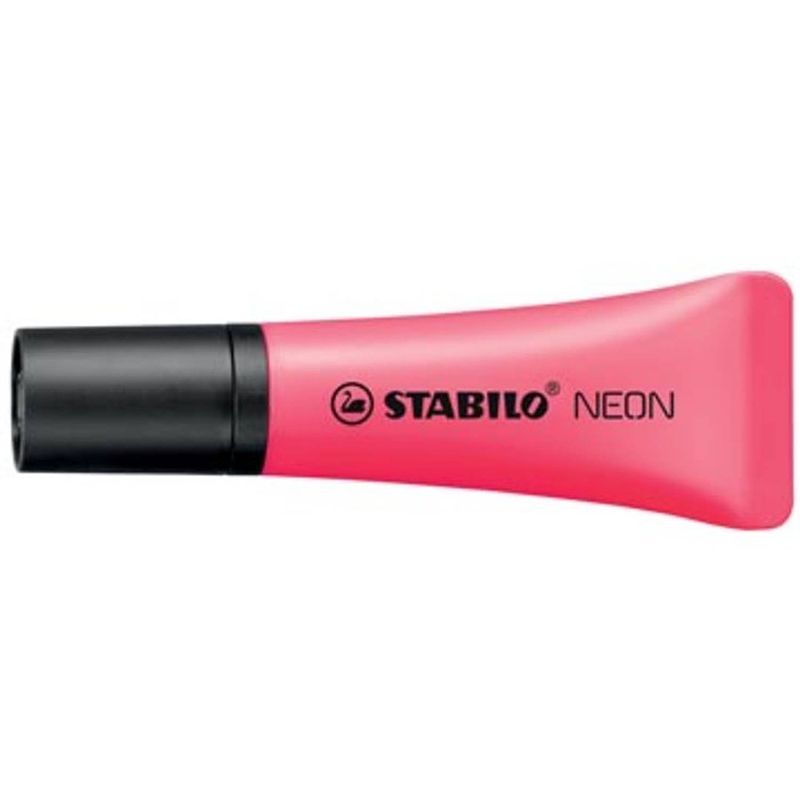 Foto van Stabilo markeerstift neon roze