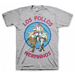 Foto van T-shirt breaking bad los pollos grijs - 2xl - feestshirts