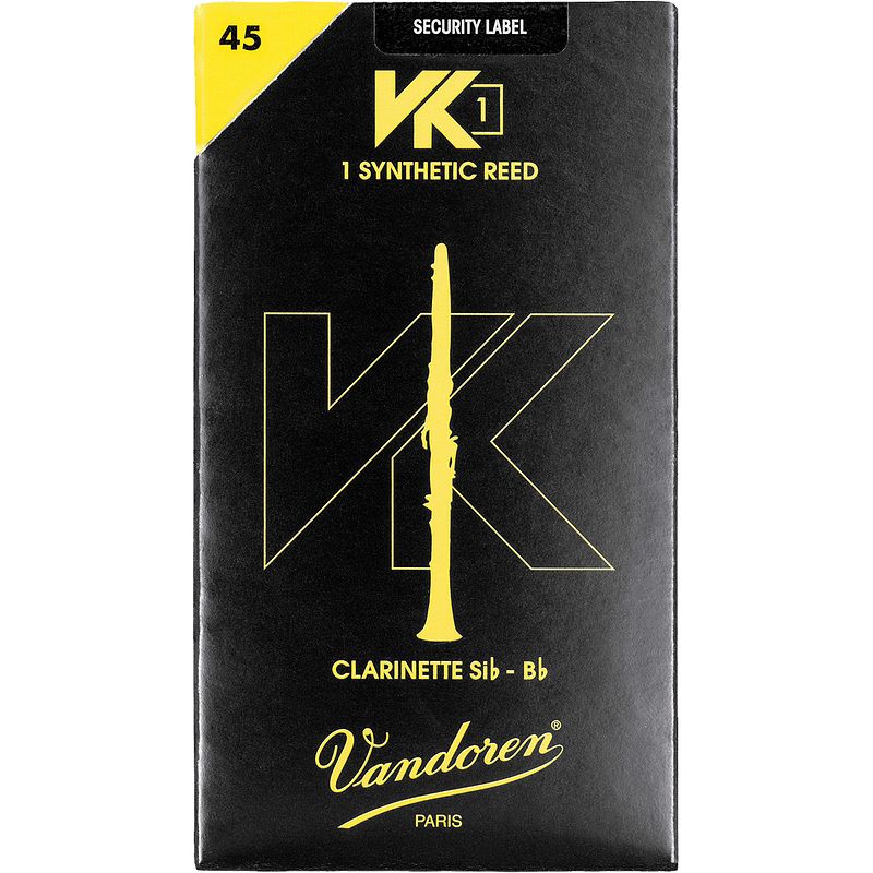 Foto van Vandoren vk45 synthetic bb clarinet reed riet voor bb-klarinet