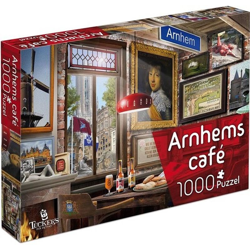 Foto van Arnhems café puzzel 1000 stukjes