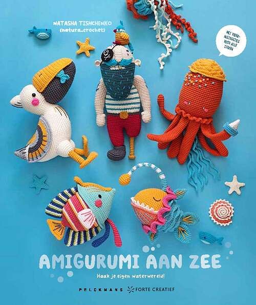 Foto van Amigurumi aan zee - natura crochet - ebook (9789464018462)