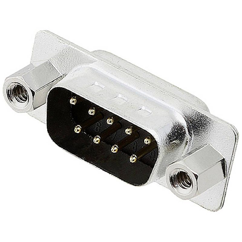 Foto van Encitech db09-sp-j 2101-0182-01 d-sub male connector 180 ° aantal polen: 9 soldeerkelk 1 stuk(s) tray